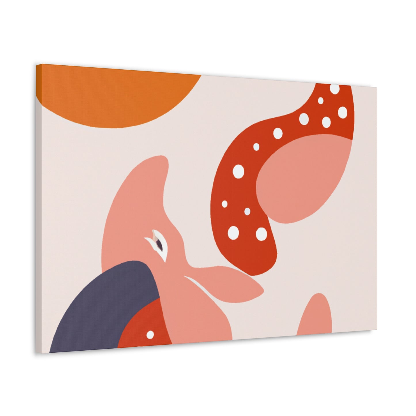 Utopia Garden- Midcentury - Canvas