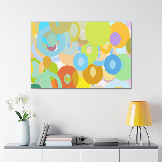 Aqua Spectrum - Abstract - Canvas