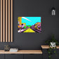 Sunset Blvd - Canvas Pop Art