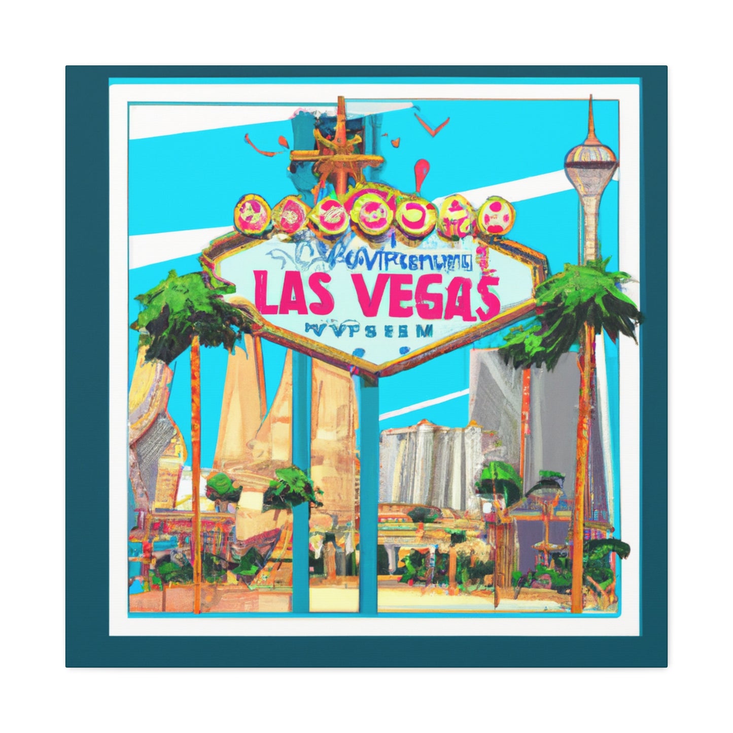 Vegas Mirage - Destination Vegas - Canvas