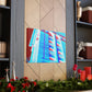 'Geometric Glitz: A Celebration of Art Deco Architecture' - Canvas