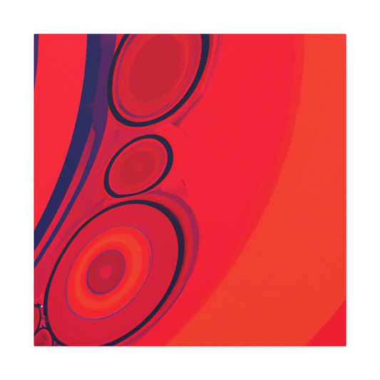 Aqua-Glimmer - Abstract - Canvas
