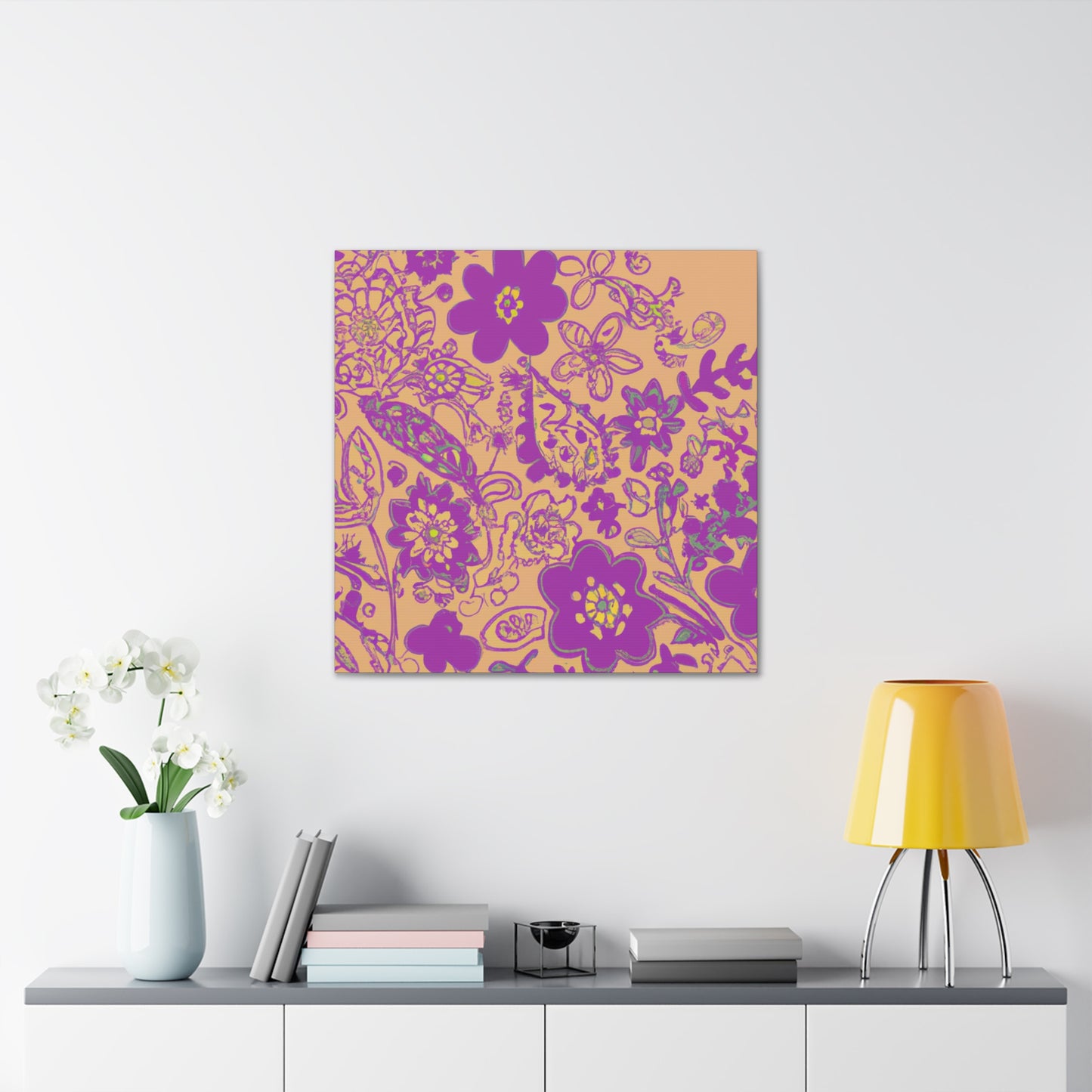 Blossomtide- Floral - Canvas