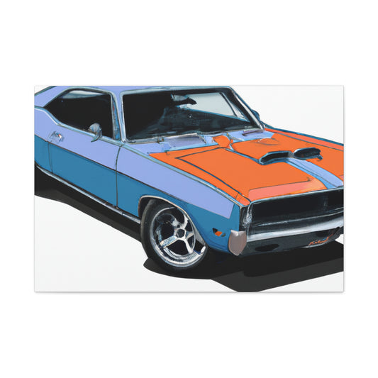 Hot Wheels - Automobile - Canvas