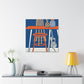 Vibrant Splendor - Midcentury - Canvas