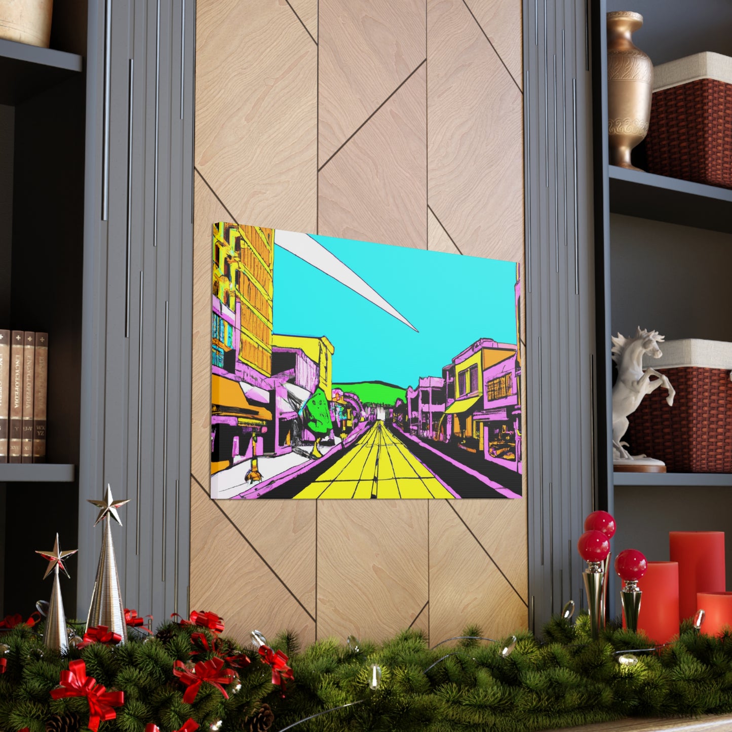 Sunset Blvd - Canvas Pop Art