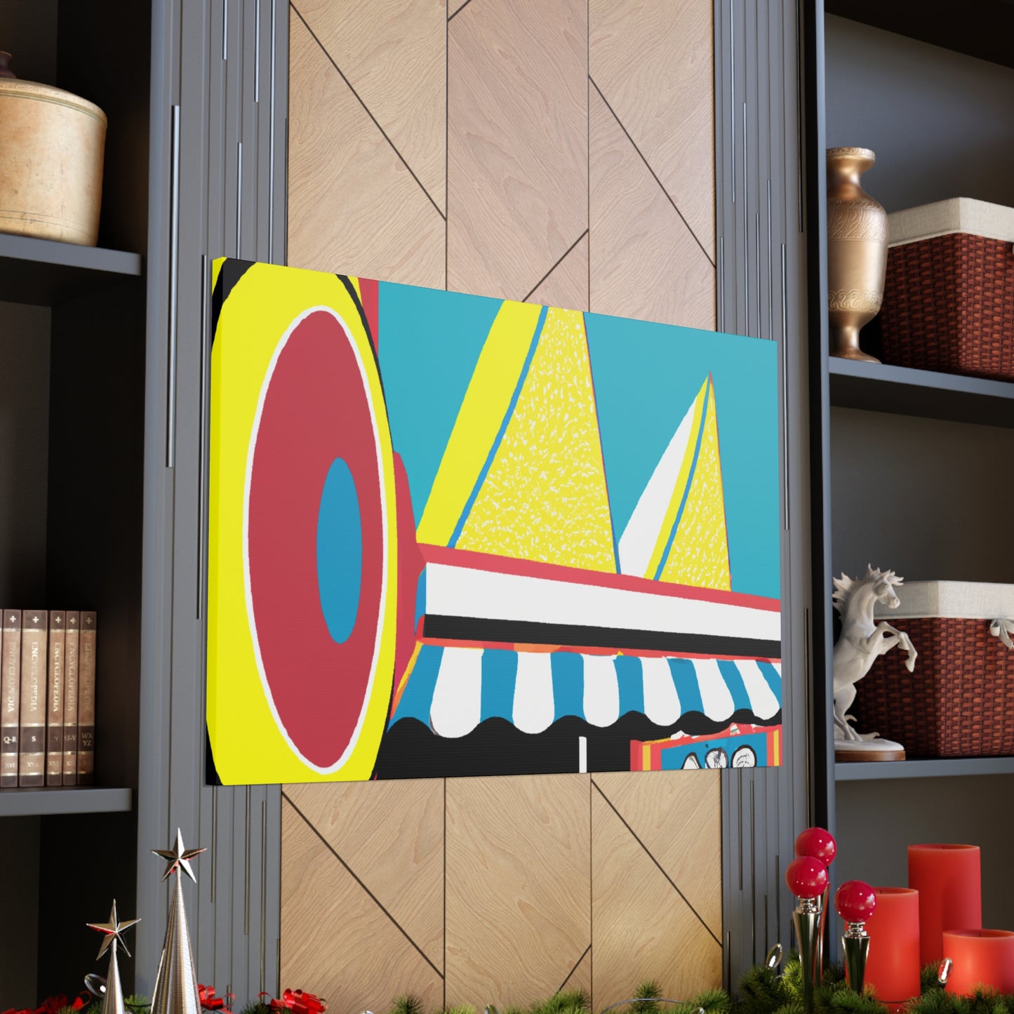 Sunshine Records - Canvas Pop Art