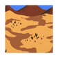 Scorching Sands - Landscape - Canvas