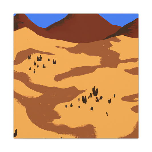 Scorching Sands - Landscape - Canvas