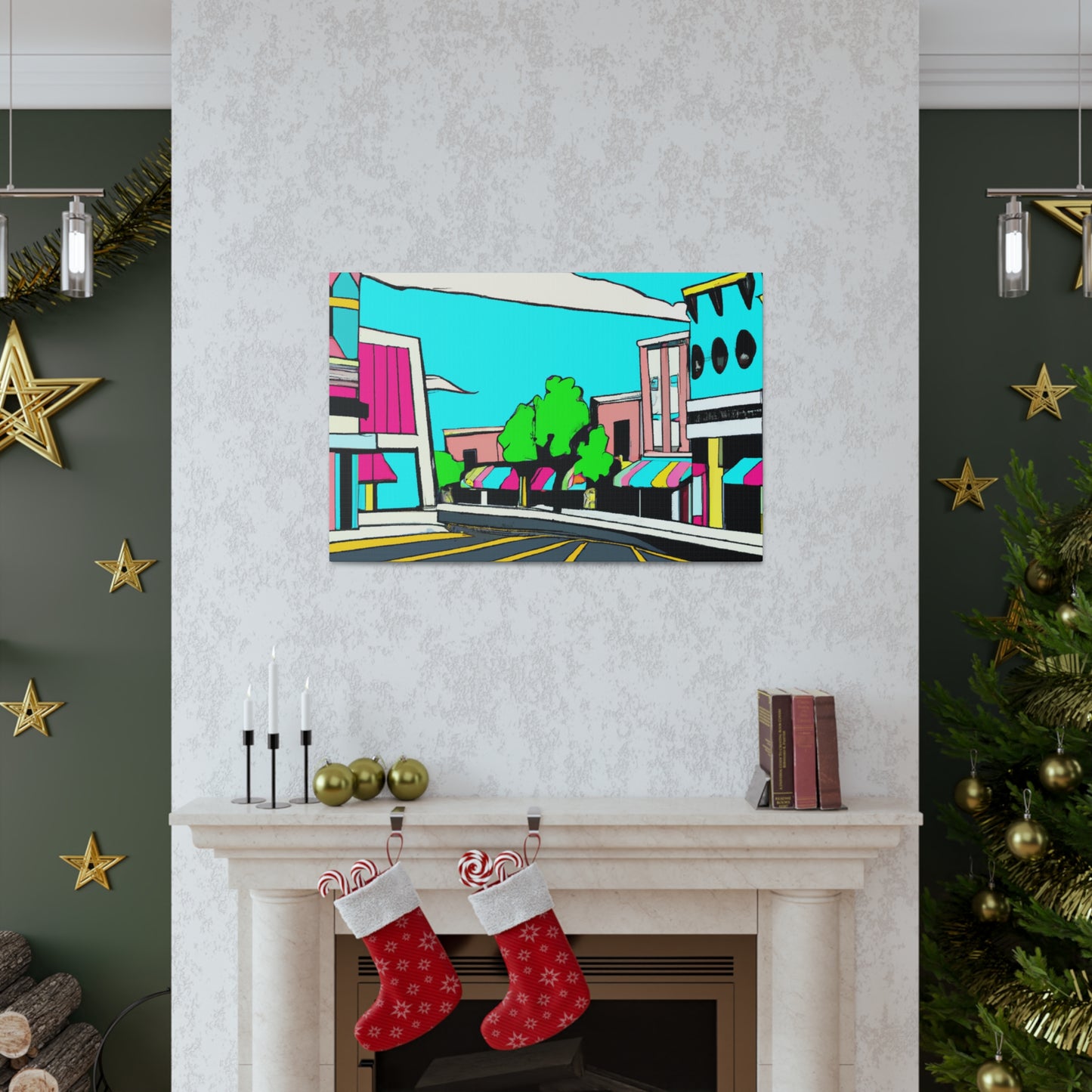 Rock Ave - Canvas Pop Art