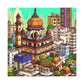 Lotus Land - Destination India - Canvas