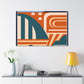 Fantastic Reindeer - Midcentury Canvas
