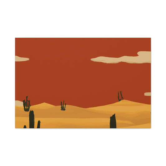 Dapper Dorian - Vintage Contemporary - Desert-  Canvas