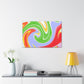Aqualene - Abstract - Canvas
