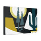 Muted Mirage - Midcentury - Canvas
