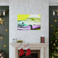 Classic Car Reflection -Automobile Canvas