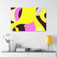 Lunar Liquid - Abstract - Canvas