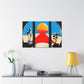 Vigilant Flow- Midcentury - Canvas