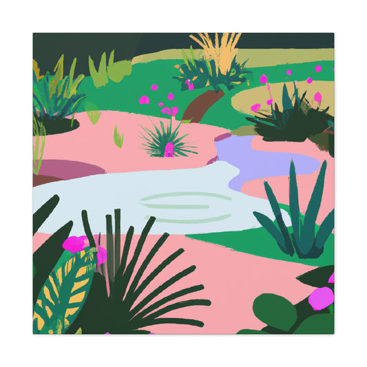 Gala Greens - Landscape - Canvas