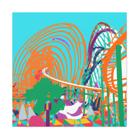 Carousel Kingdom - Amusement - Canvas