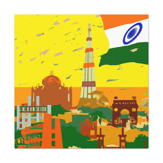 Taj Majal - Destination India - Canvas