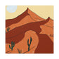 The Eliza - Vintage Contemporary - Desert = Canvas
