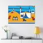 Abstracted Montage - Minimalism - Canvas