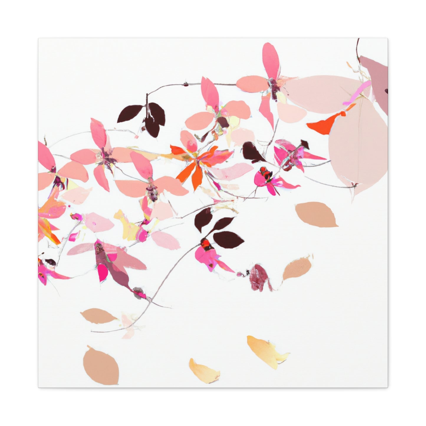 Azure-Floral - Canvas
