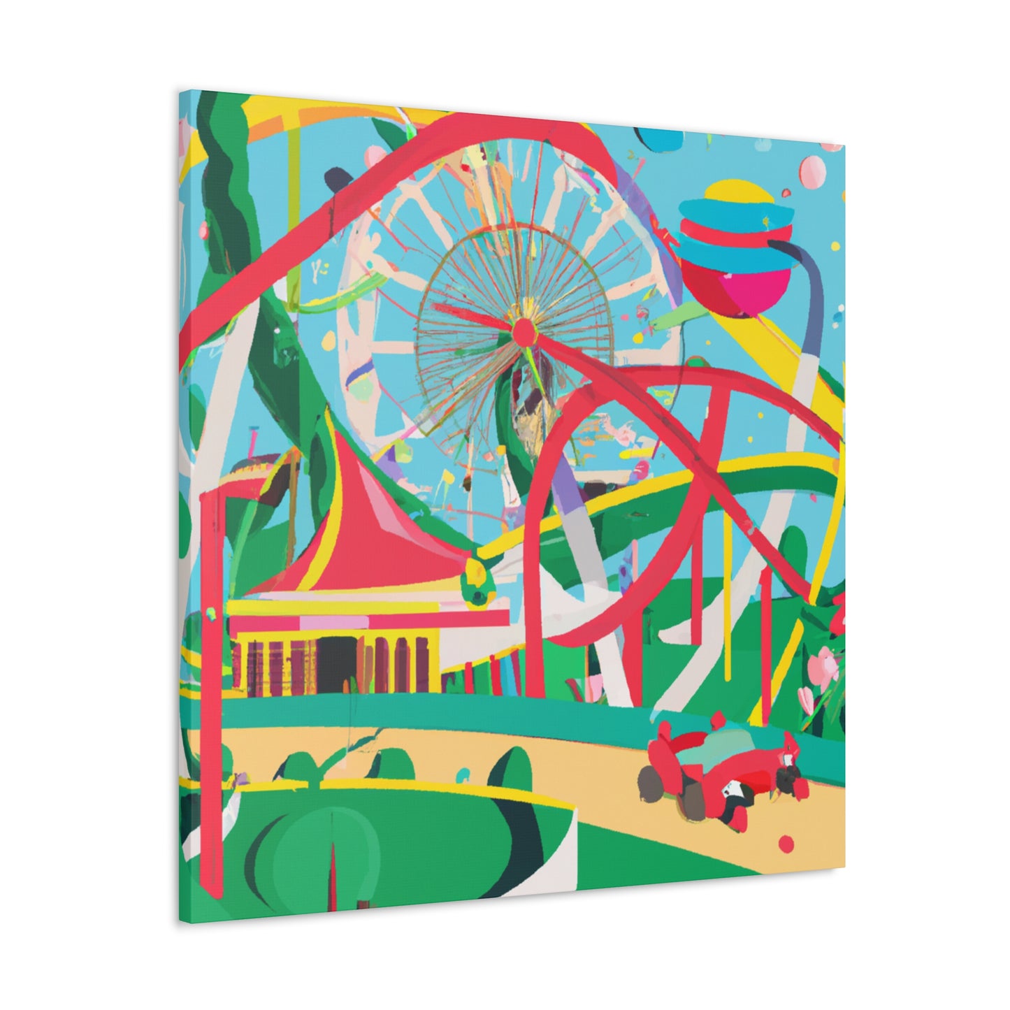 Wonder Wheelland - Amusement - Canvas