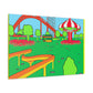 Enchanted Flora- Landscape - Canvas