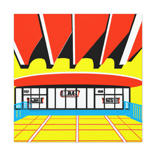 'The Wacky Wagon' - Canvas - Pop Art