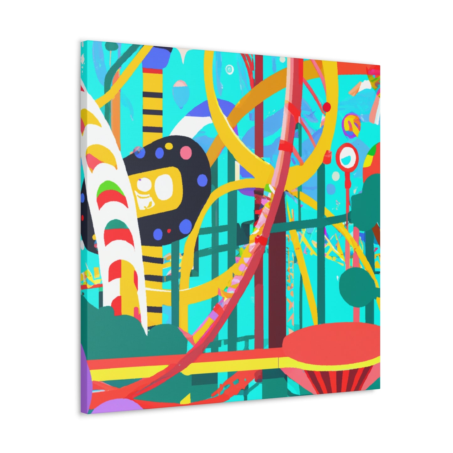Funtastic Falls - Amusement - Canvas