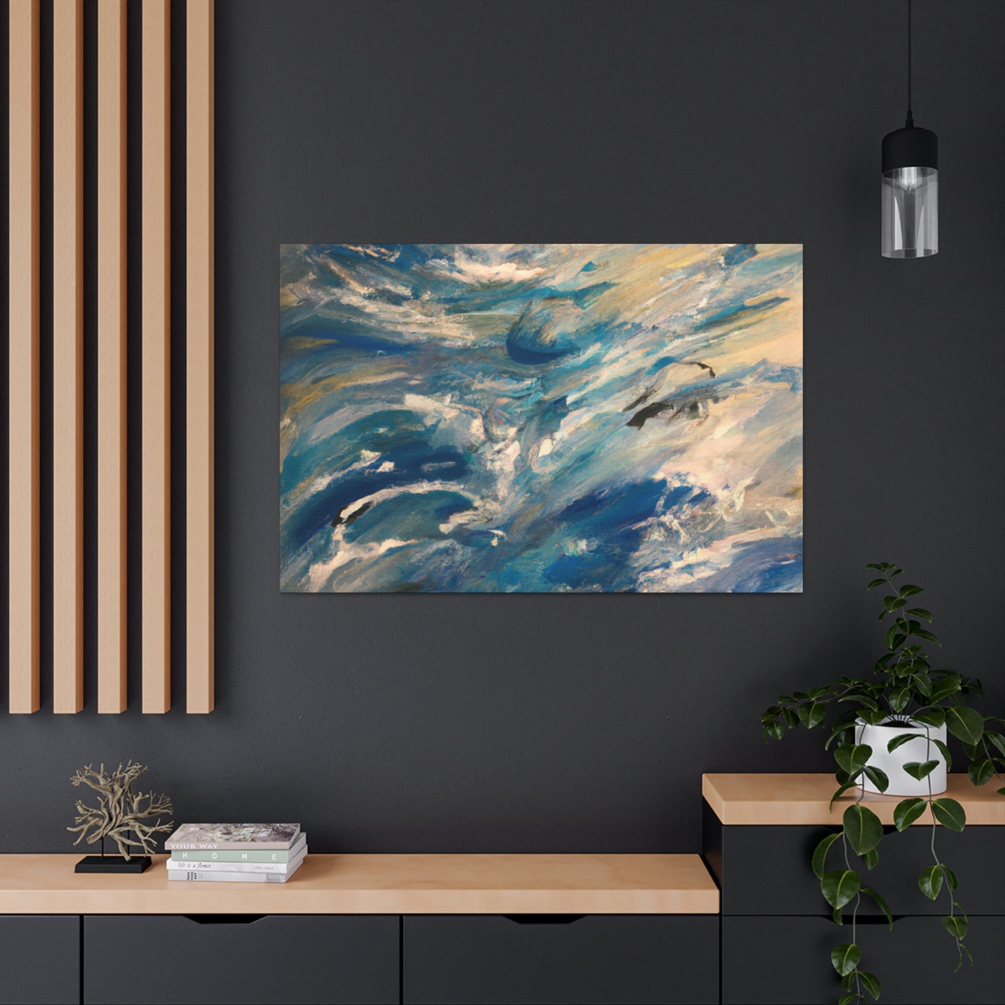 Windy - Abstract Canvas