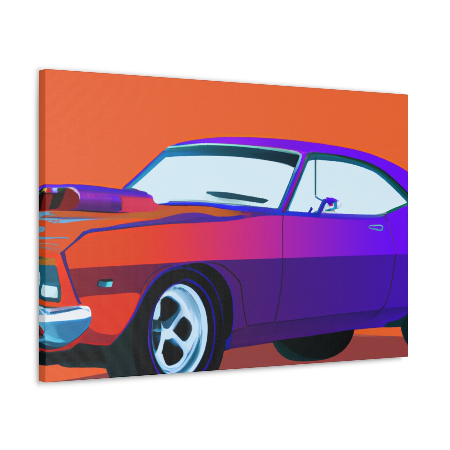 The Steamer - Automobile - Canvas