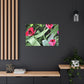Pink Pop Ups - Canvas - Floral