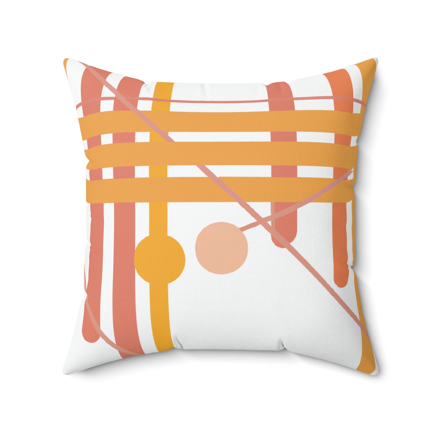 Spun Polyester Square Pillow