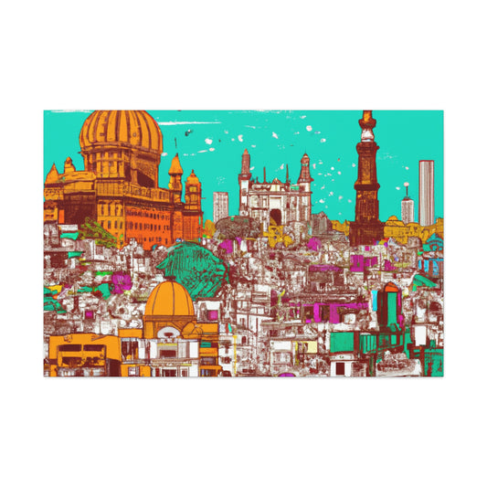 Vivid Varanasi - Destination India - Canvas