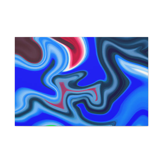 Waterfall Dew - Abstract - Canvas