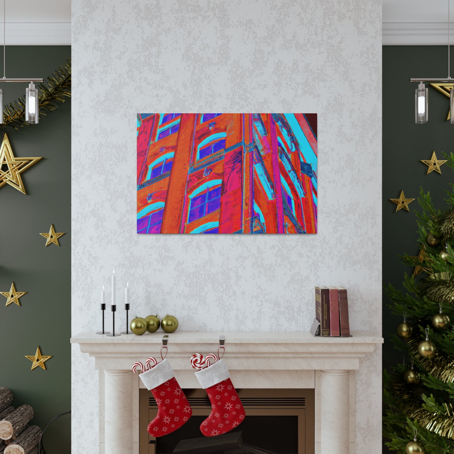Art Modulo: a modernist building style which combines elements of classic Art Deco streamlined and symmetrical designs with modular, geometric components. - Canvas