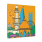 Ambereen - Destination India - Canvas