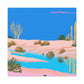 Blue Desert Mirage – Landscape - Canvas