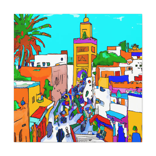 Ibrahim Al-Hassine - Morraco - Canvas