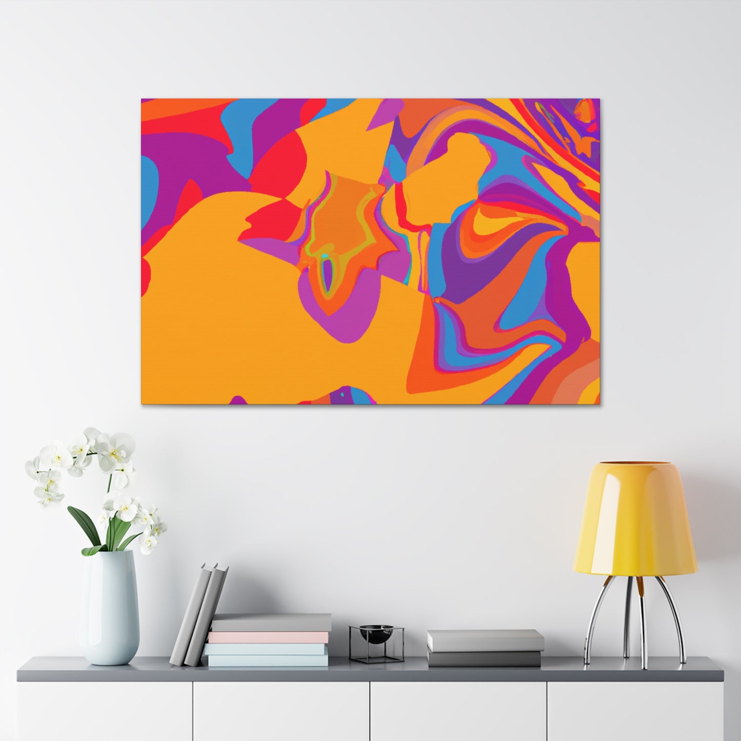 Viscous Aquabrume - Abstract - Canvas