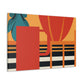 Orange Foxy. - Midcentury Canvas