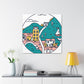 Abstract Facets - Minimalism - Canvas
