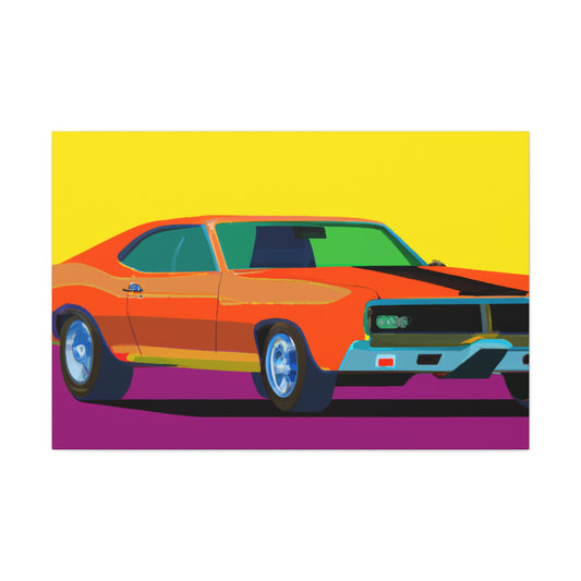 Classic Thunderbolt - Automobile - Canvas