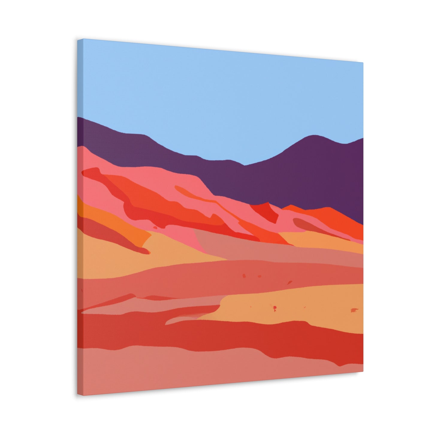 Dusty Plume Landscape - Canvas