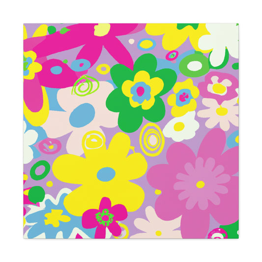 Starlit - Floral - Canvas