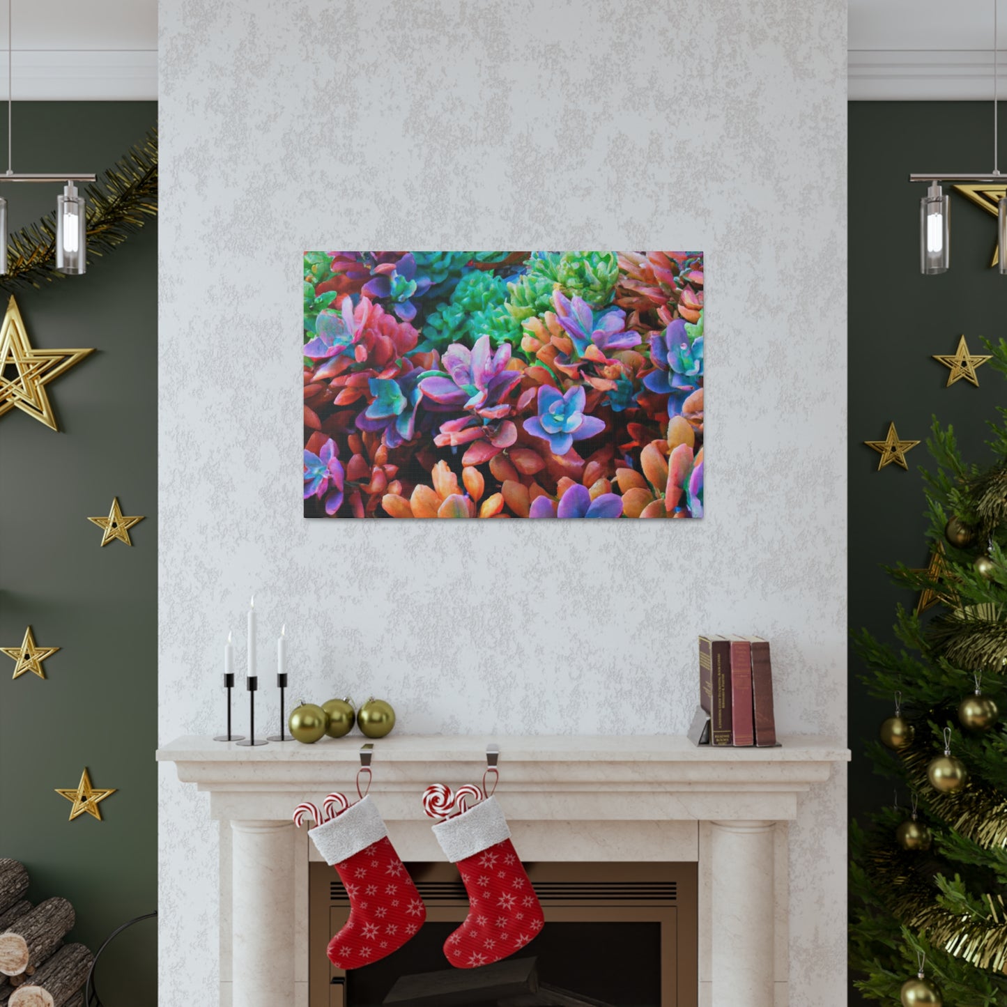 "Garden Dreams" - Canvas - Succulent