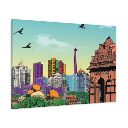 Pashmir Mountain - Destination India - Canvas